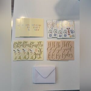 New! assorted baby shower cards